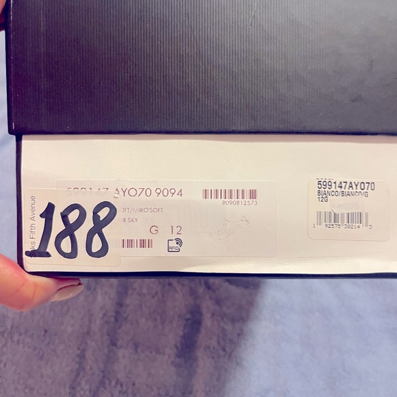 GUCCI ACE INTERLOCKING G BLANCO ,, MENS SHOE SZ 12 “”LIKE NEW”” ORIGINAL BOX - Picture 16 of 16